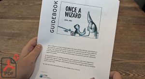 Image of guidebook for Once a Wizard book